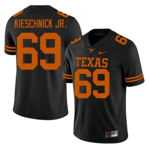 Brooks Kieschnick Jr. College Football #69 Mens Texas Longhorns Alumni Black Jerseys 372913-943