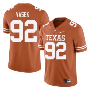 Colton Vasek UT Men's NCAA #92 Orange College Football Jersey 781422-584