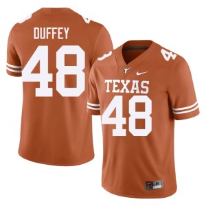 Jackson Duffey UT Longhorns #48 Orange University Mens College Football Jerseys 247551-141