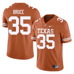 McCoy Bruce High School #35 Mens Orange UT Longhorns College Football Jersey 880136-456
