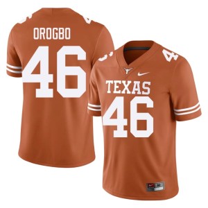 Smith Orogbo Mens College Football #46 Orange Longhorns Replica Jersey 639272-457