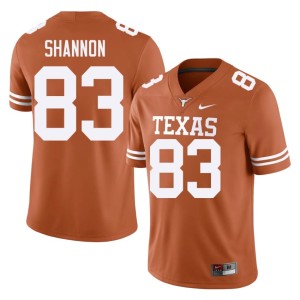Spencer Shannon Game College Football UT Men's Orange #83 Jersey 105388-382