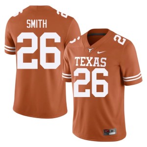 Ty'Anthony Smith University of Texas College Football Men 2026-27 Orange #26 Jerseys 883256-832