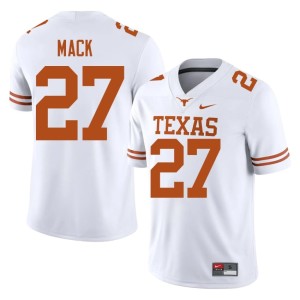 Wardell Mack White Limited #27 Mens College Football Texas Jersey 351585-322