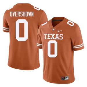 DeMarvion Overshown Limited #0 College Football UT Austin Orange Men Jersey 186549-155
