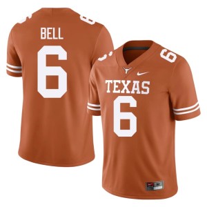 Dia Bell #6 NCAA Orange College Football Lone Star State Reps Men Jersey 410556-863
