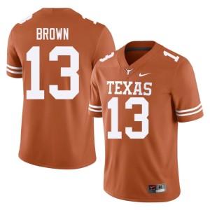 Kohen Brown Orange College Football #13 UT Replica Mens Jerseys 864507-353