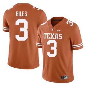 Rasheem Biles Player Mens Orange #3 UT College Football Jerseys 365505-377