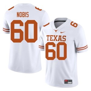 Tommy Nobis Men's White College Football NCAA #60 Lone Star State Reps Jerseys 380308-203