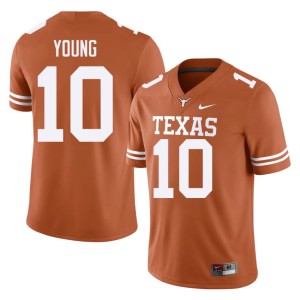 Vince Young Men's Orange College Football Game #10 UT Jersey 848146-189