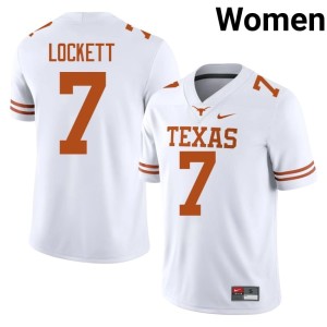 Kaliq Lockett #7 White UT Women Alumni College Football Jerseys 639279-100