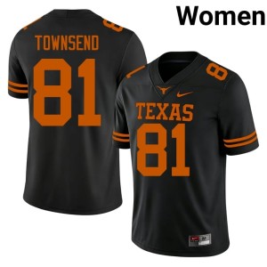 Nick Townsend Black College Football 2026-27 #81 Lone Star State Reps Women's Jerseys 354289-945