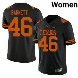 Spencer Barnett UT Limited #46 College Football Black Women Jerseys 770494-684