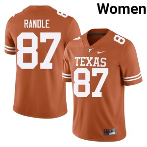 Will Randle Womens #87 Orange UT College Football Official Jerseys 232979-257