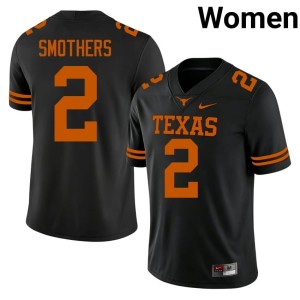 Hollywood Smothers Womens High School UT #2 College Football Black Jersey 798563-484
