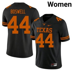 Markus Boswell #44 UT Black NCAA Women's College Football Jerseys 650776-178