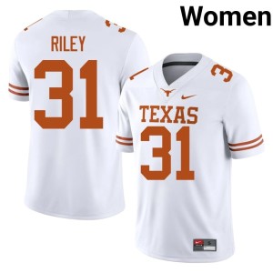 Yaheim Riley Limited Longhorns Women's College Football White #31 Jersey 595501-263