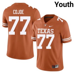 Andre Cojoe Orange College Football Youth Texas Longhorns Limited #77 Jerseys 184871-732