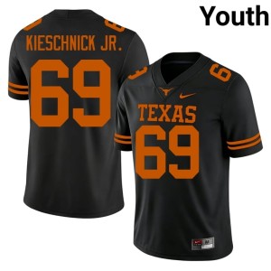Brooks Kieschnick Jr. Youth #69 UT College Football Black Game Jerseys 225129-627