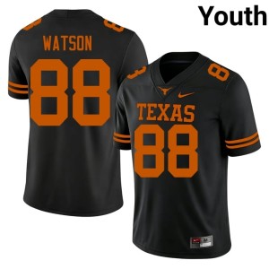 Maraad Watson 2026 Youth The Horns Black College Football #88 Jerseys 935582-948