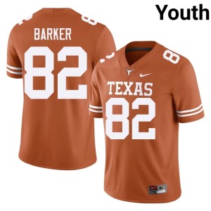 Ridge Barker Texas Athletics Alumni Orange #82 Youth College Football Jersey 403555-668