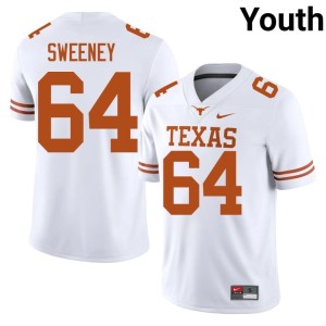 Robert Sweeney White Alumni UT Austin Youth #64 College Football Jersey 731511-307