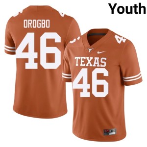 Smith Orogbo Orange College Football Youth #46 2026 The Horns Jerseys 373921-614