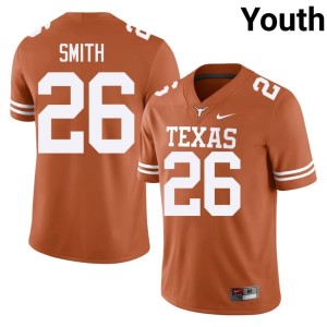 Ty'Anthony Smith College Football #26 Orange Horns Youth 2026-27 Jersey 184632-686