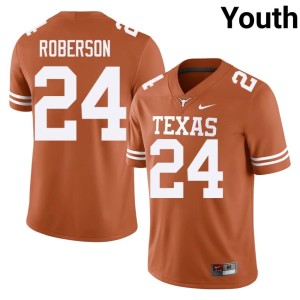 Warren Roberson College Football Youth Orange High School #24 UT Jersey 948988-723