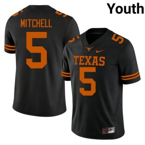 Adonai Mitchell #5 Youth UT Black College Football Game Jerseys 800180-586