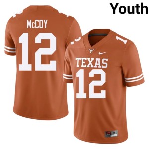 Colt McCoy 2026-27 #12 Orange College Football UT Youth Jersey 124479-514