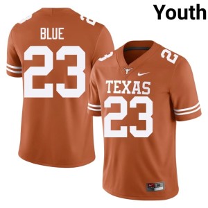 Jaydon Blue Player UT College Football #23 Youth Orange Jersey 580142-757