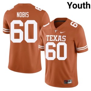 Tommy Nobis Orange Lone Star State Reps #60 Limited Youth College Football Jerseys 729134-177